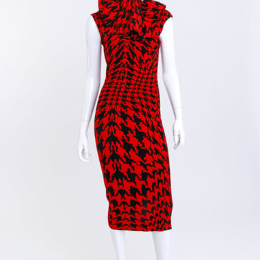 2009 F/W Houndstooth Knit Dress