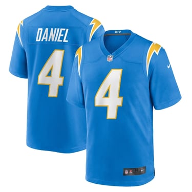 Men's Nike Chase Daniel Powder Blue Los Angeles Chargers Game Jersey