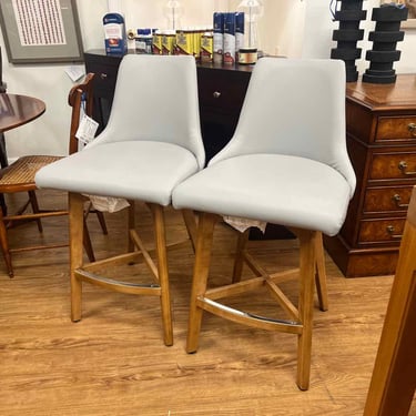 Canadel Pair of 'Downtown' # 8141 Counter Stools