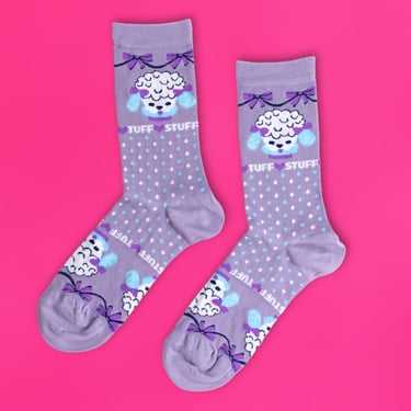 Tuff Stuff Poodle Women's Crew Socks