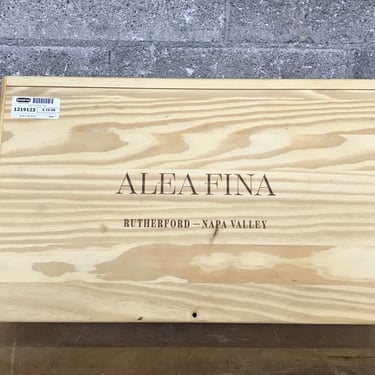 Alea Fina Wine Crate (Seattle)