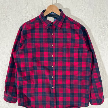 Pendelton Plaid Button Up Shirt Sz. L