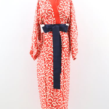 Tsuru Silk Kimono