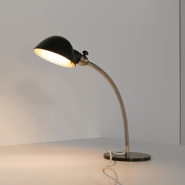 Black Vintage Kaiser Idell Model 6564 Christian Dell Chrome Decor Gooseneck Desk Lamp Bauhaus Industrial Home Office Bedside Reading Light 