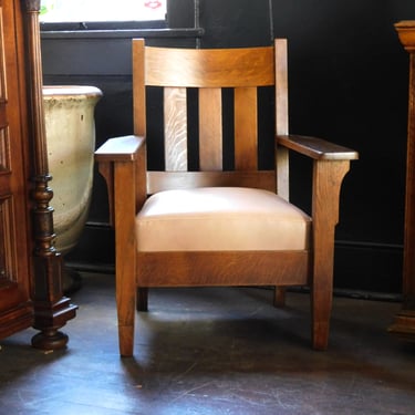 Arts & Crafts Stickley Style Chair