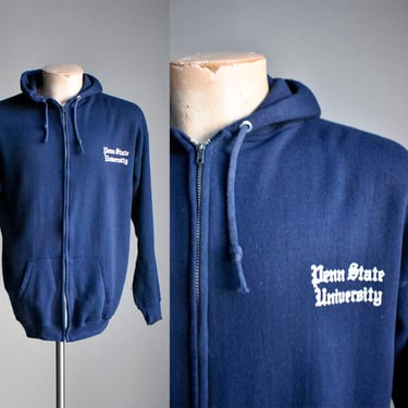 Vintage Penn State University Zip Up Sweatshirt 