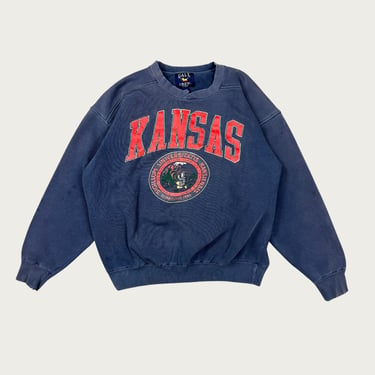 (XL) University of Kansas Seal Sweatshirt