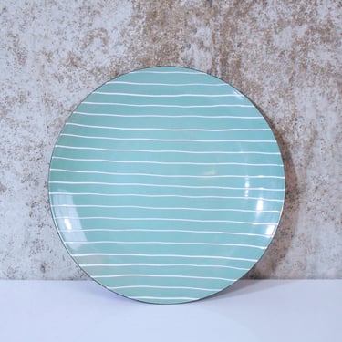 Rare Cathrineholm Striped Platter by Cathrineholm Norway 
