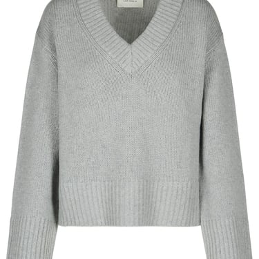 Lisa Yang 'Aletta' Grey Cashmere Sweater Woman