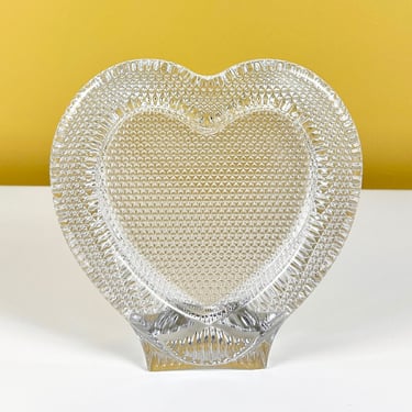 Heart Shaped Glass Photo Frame 