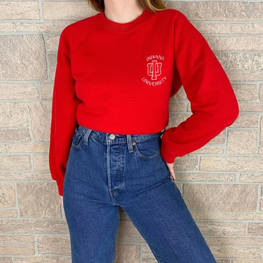 70's Indiana University Raglan Sweatshirt 