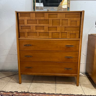 Mid Century Highboy Dresser