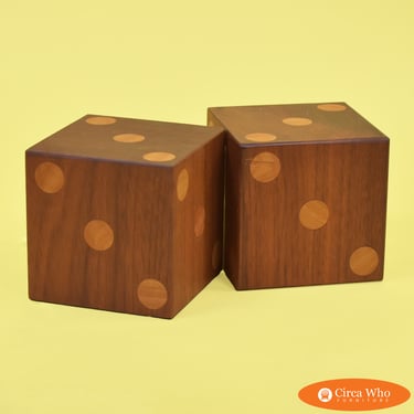 Wood Dice Set