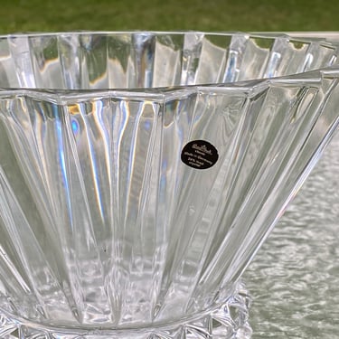 Vintage Rosenthal Glass Blossom Bowl 10" Crystal Bowl Germany 