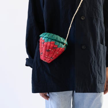 Las Frutas Strawberry Crossbody Bag