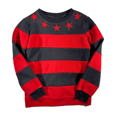 Vintage Givenchy Crewneck Stars And Stripes Red/Black Sweatshirt