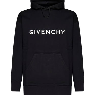 Givenchy Men Logo Cotton Hoodie