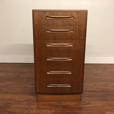 G-Plan Fresco Six Drawer Highboy Dresser $1250