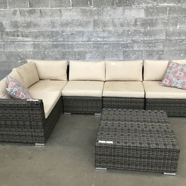 6pc. Outdoor Sectional Set (Seattle)