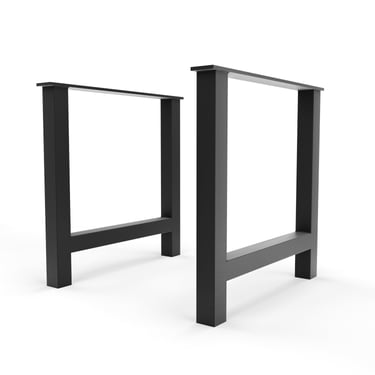 UMBUZÖ DIY Steel H Legs - legs for tables or steel legs 