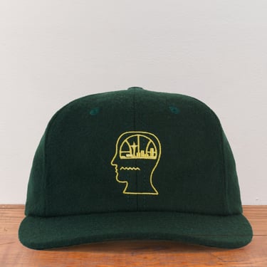 *PREORDER* Brain Dead x Glasswing Seattle Logohead Hat, Green