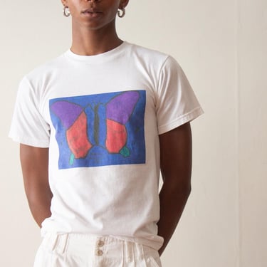 1990s Naive Art Butterfly Tee 