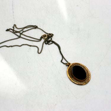 vintage Winard 12K gold filled pendant with chain 