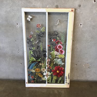 Floral Decorated Window