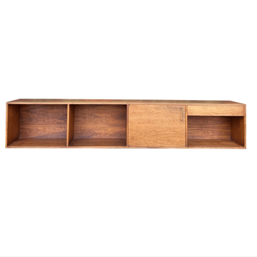 Jens Risom Floating Walnut Credenza Mid-Century Modern