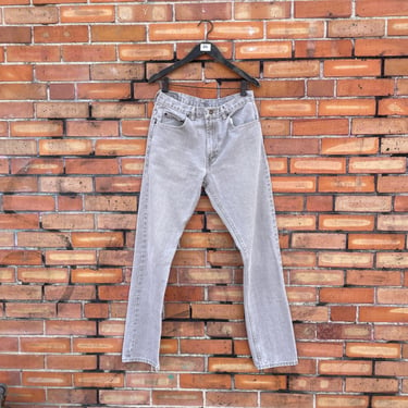vintage 90s grey gap denim jeans / 32 x 32 