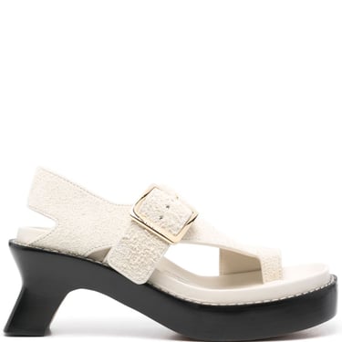 Loewe Women Ease Leather Sandals