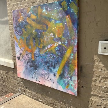 Abstract, Oil on Canvas