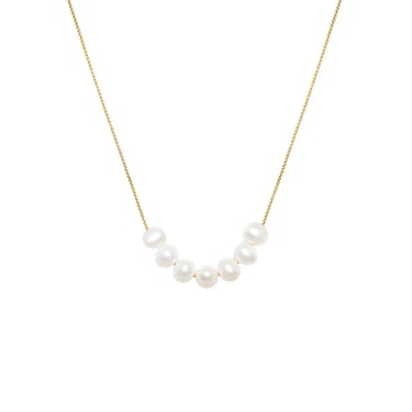 Mini Mer Pearl Necklace