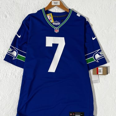 Nike Seattle Seahawks #7 Smith Jersey Size L NWT