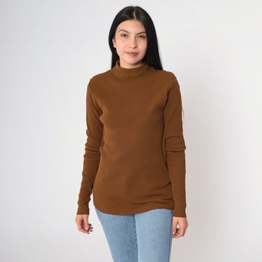 【BRAIN DEAD】SPACE DYE LONG SLEEVE MOCK NECK SWEATER BROWN Shop Brain Dead Space Dye Long Sleeve Mock Neck Sweater