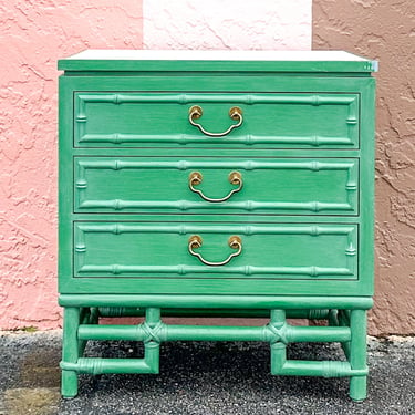 Gorg Green Ficks Reed Nightstand