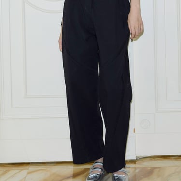 Channel Pant in Black - Deiji Studios