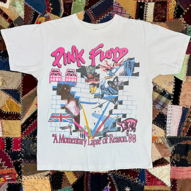 Pop of Pink Floyd 80's Tee