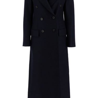 Harris Wharf London Double-Breasted Pressed Wool Coat Women