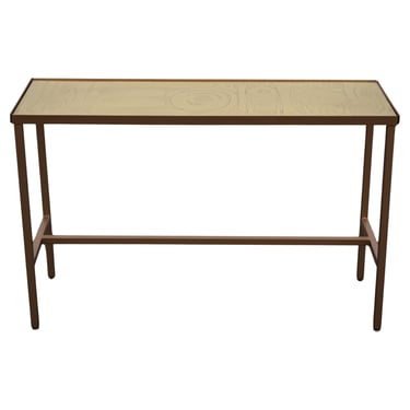 Rare & Early Enrique & Barbara Parker Custom-Made Console Table Signed 1965
