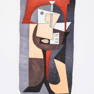 Guitare et Partition by Pablo Picasso, Marina Picasso Estate Lithograph Poster 