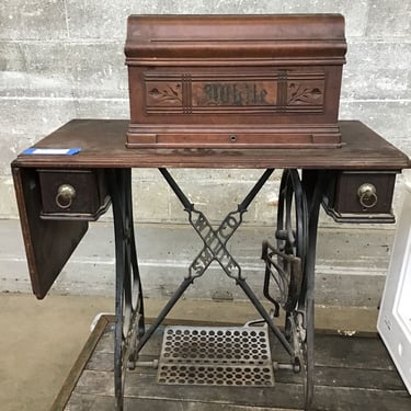 Late 1800’s White Sewing Desk (Seattle)