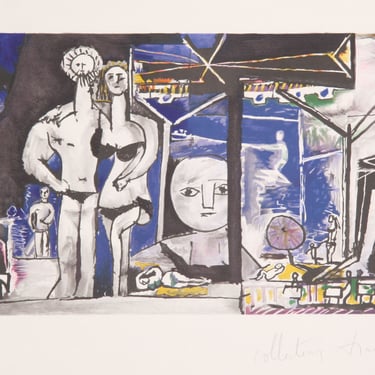 Jeux de Plage, Pablo Picasso (After), Marina Picasso Estate Lithograph Collection 
