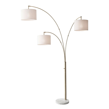 Bowery 3 Arm Arc Lamp