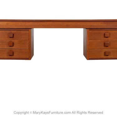 Mid-Century Danish Teak Desk 