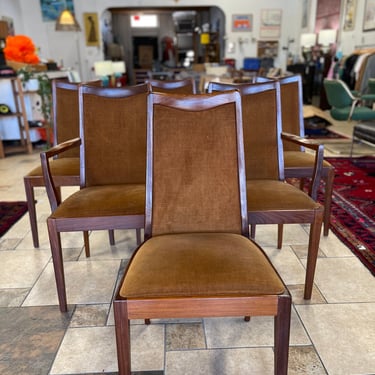 Mid Century Teak/Rosewood Dining Chairs Designed by Victor Wilkins for GPlan