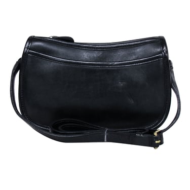 Coach - Black Leather Vintage Mini Crossbody Bag