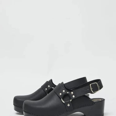 Brando Clog in Black on Black - No. 6