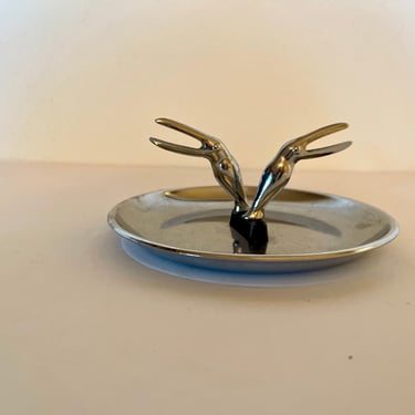 Vintage 1950s Toucan Trinket Dish or Jewelry Holder 