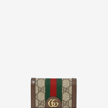 Gucci Women Ophidia Gg Supreme Wallet